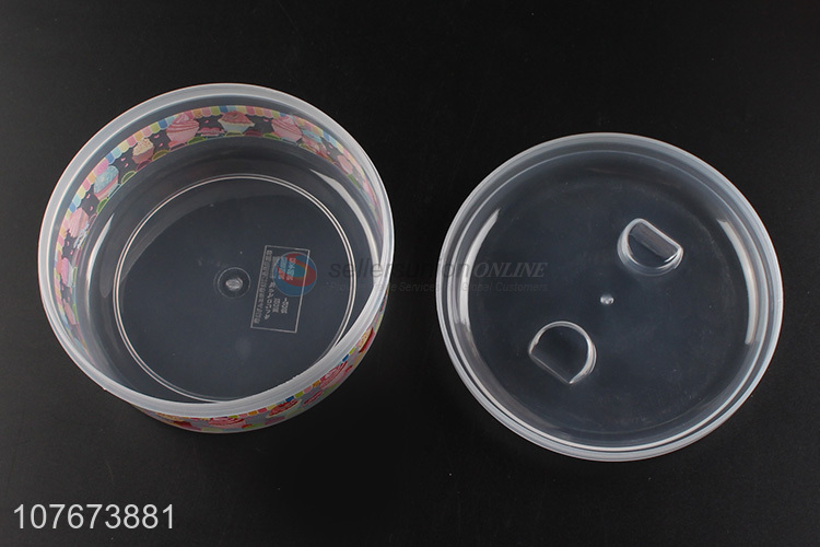 Factory Wholesale 4 Pieces Round Food Fresh Preservation Box Set