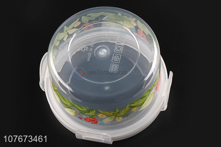 Wholesale 5 Pieces Round Food Storage Container Preservation Box Set