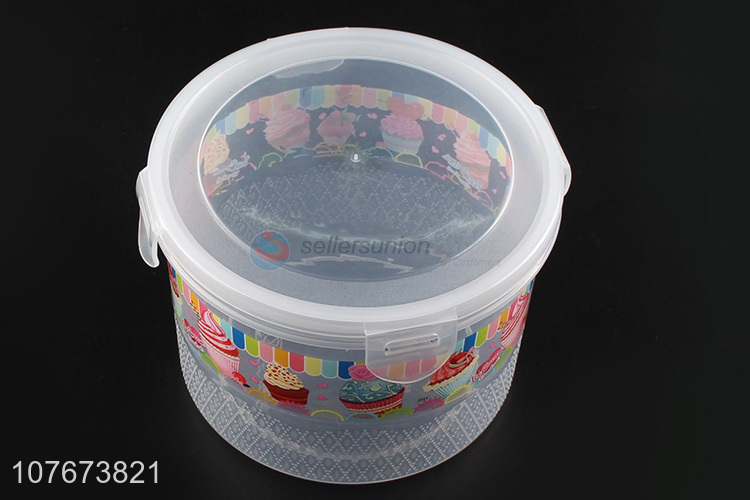 Best Quality 3 Pieces Plastic Food Fresh Preservation Box Food Container Set