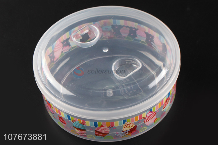 Factory Wholesale 4 Pieces Round Food Fresh Preservation Box Set