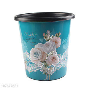 Hot selling household creative household waste paper <em>basket</em> without lid trash can