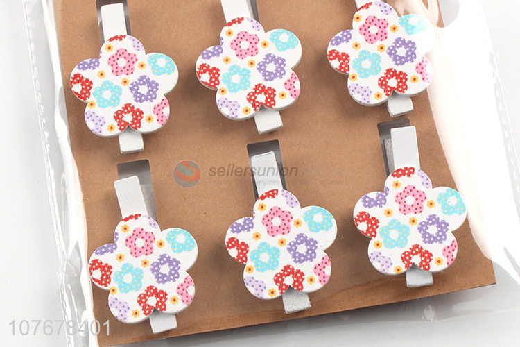 Popular home shop decoration photo wall small flower clip