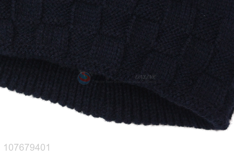 Factory Direct Supply Knitted Hat Soft Winter Hat