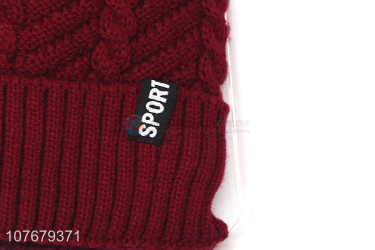 New Arrival Soft Winter Hat Knitted Beanie Cap