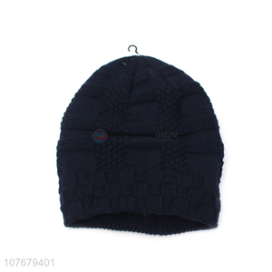 Factory Direct Supply Knitted Hat Soft Winter Hat