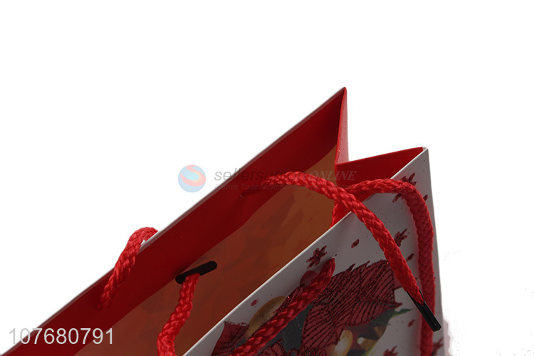 Wholesale holiday gift packaging bag paper bag tote bag