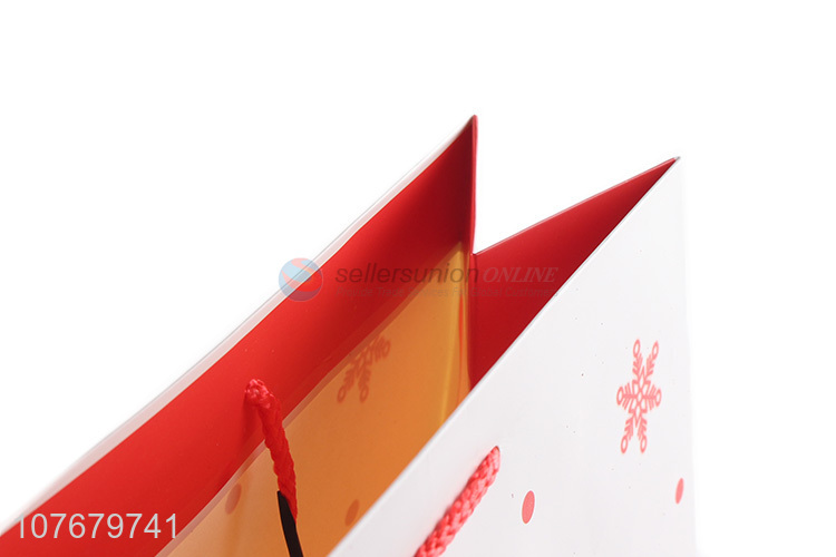 Wholesale holiday gift packaging bag paper bag tote bag