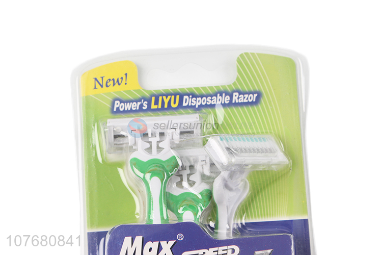 Good quality low price disposable razor for men