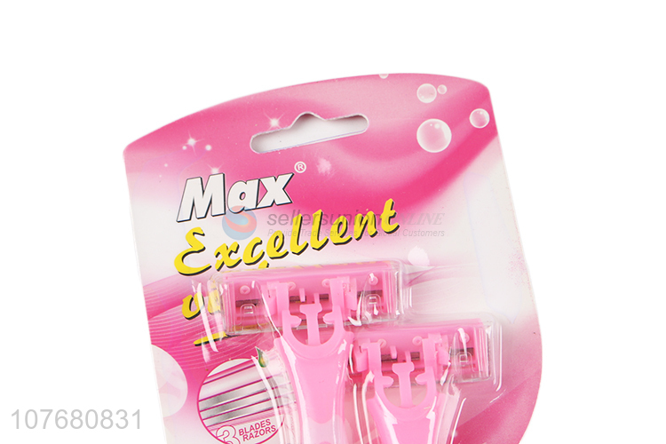 Top sale three blade waterproof razor with high quality