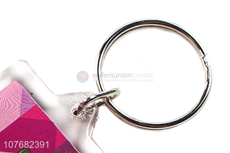 New products Fuerteventura souvenir key chain acrylic keychain