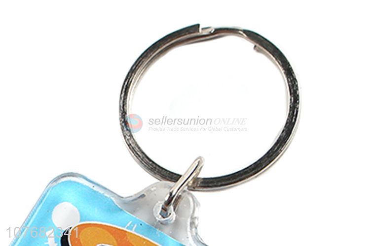 Competitive price Orlando souvenir key chain acrylic keyring