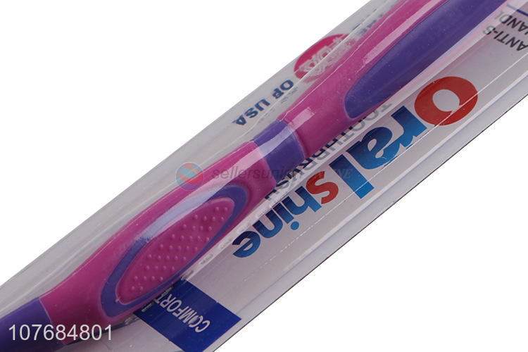 Hot-selling whitening and gum protection high quality soft adult manual toothbrush