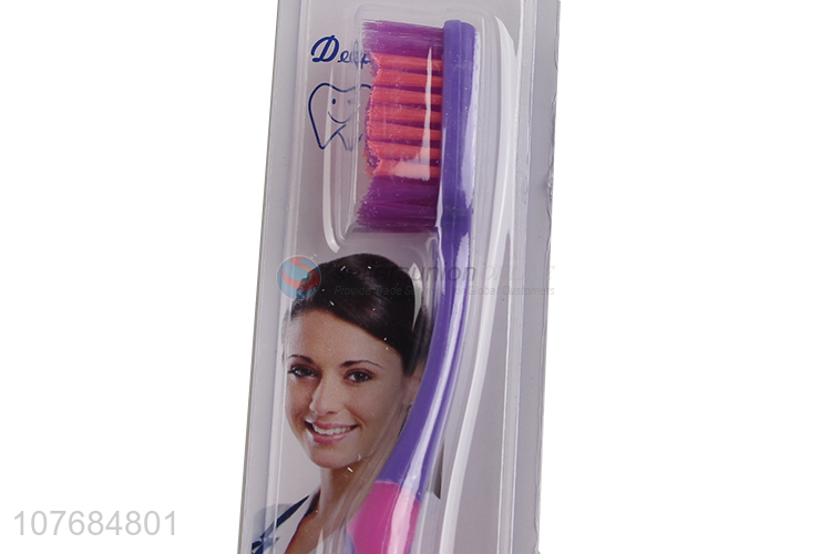 Hot-selling whitening and gum protection high quality soft adult manual toothbrush