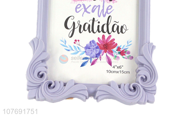 Delicate Design Plastic Photo Frames Modern Picture Frame