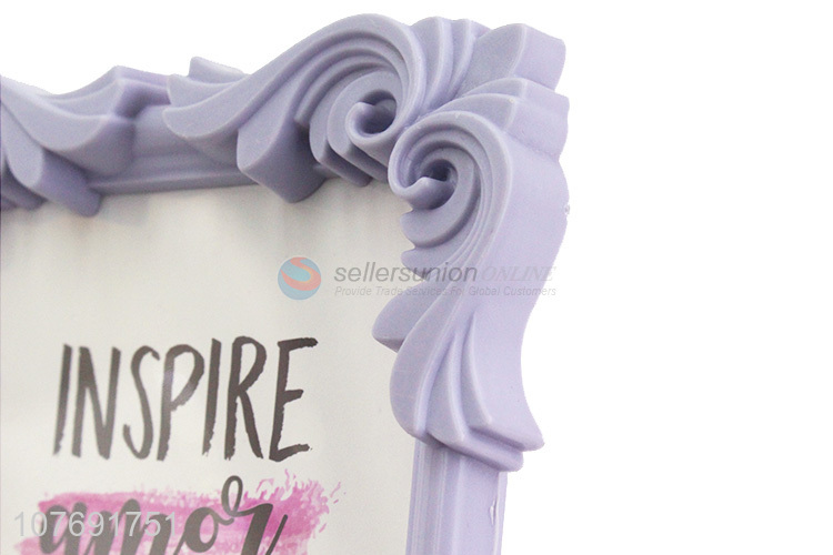 Delicate Design Plastic Photo Frames Modern Picture Frame