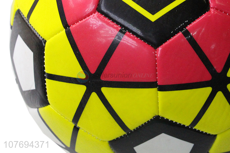 Low price good quality football soccer ball for training sports