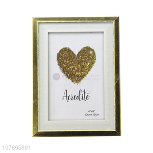 Competitive price rose gold plastic picture frame for home decoration