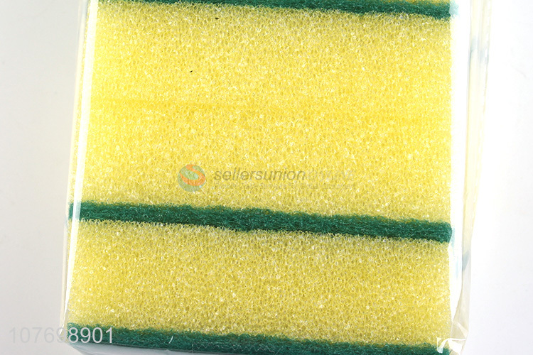 Wholesale durable kitchen cleaning sponge dishes washing scourer