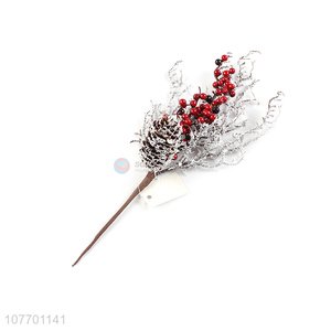 Factory direct sale artificial Christmas branchlet Xmas sprig for decoration