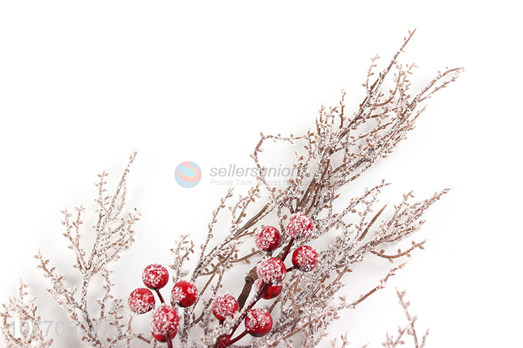 Wholesale Christmas picks and sprays artificial sprig holiday decoration