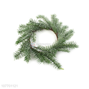 Good quality holiday decoration pine needle Christmas wreath