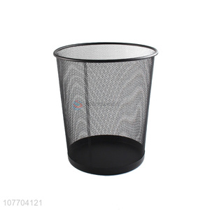 High quality large metal mesh dustbin iron <em>garbage</em> <em>can</em>