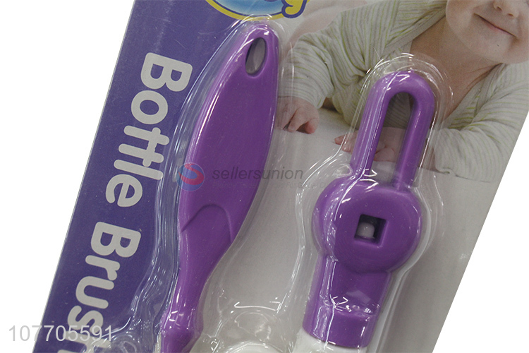 Good sale bottle nipple cleaner feeding bottle sponge brush