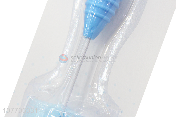 Top seller plastic handle baby bottle brush cleaning brush