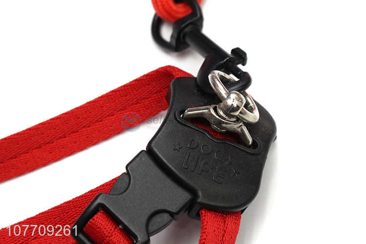 High quality durable heavy duty pets vented vest harness leash