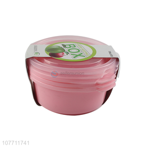 Wholesale microwavable food grade plastic food container fresh-keeping box