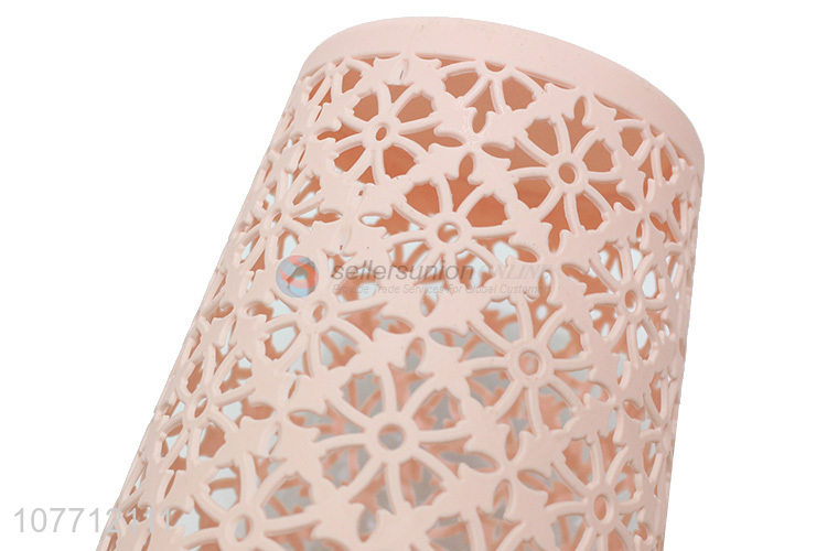 New Arrival Pink Hollowed-Out Storage Basket For Home And Office