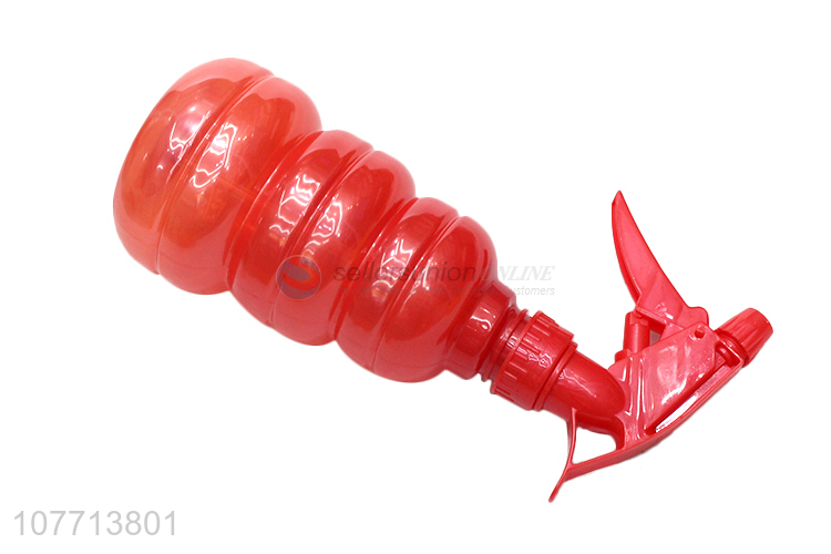 Hot Sale Plastic Trigger Sprayer Red Spray Bottle Watering Can