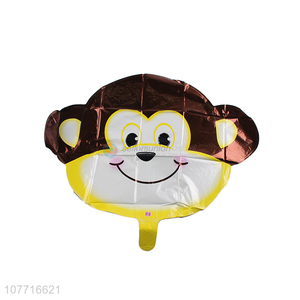 Low price cartoon animal monkey balloon decoration for children