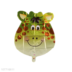 Low price kids cartoon animal giraffe balloon decoration