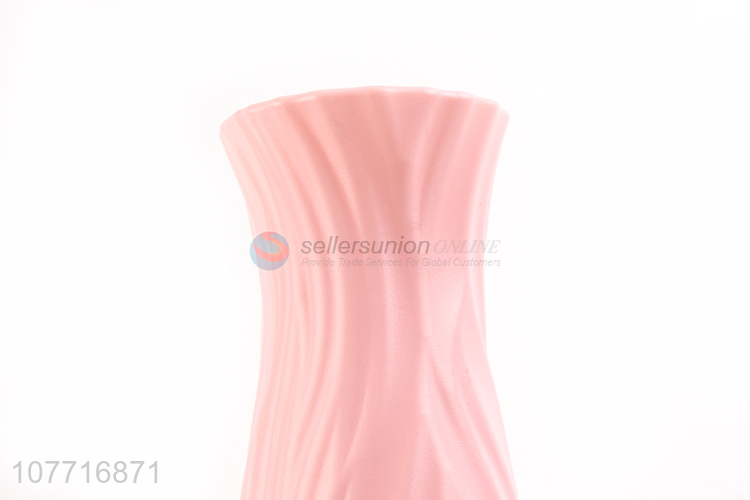 Factory Wholesale Plastic Vase Fashion Decorative Flower Vase