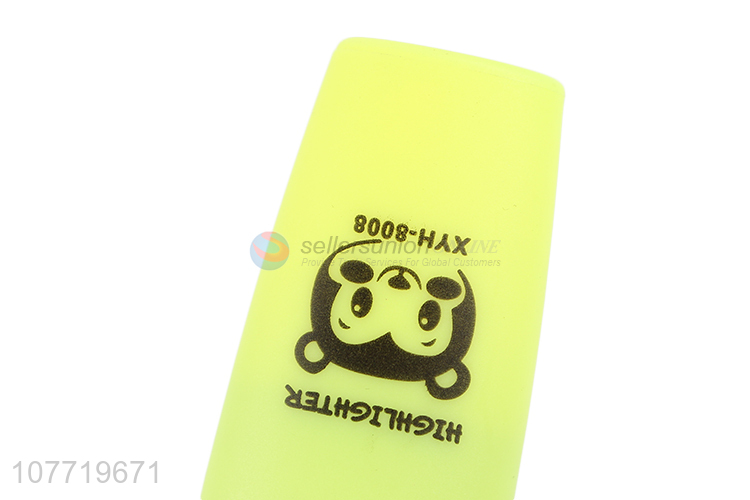 Hot Sale Cartoon Animal Pattern Color Highlighter Marker Pen Set