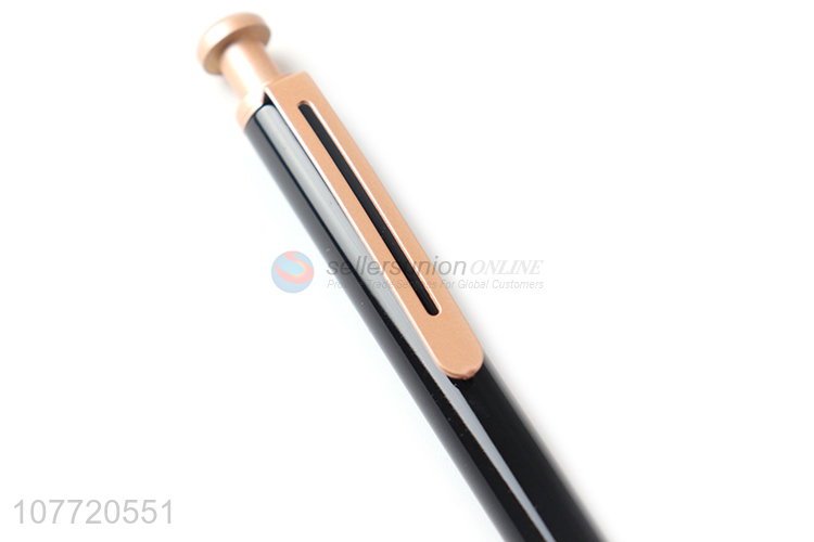 Fashion luxury rotating metal ball pens ball-point pen advertising gifts