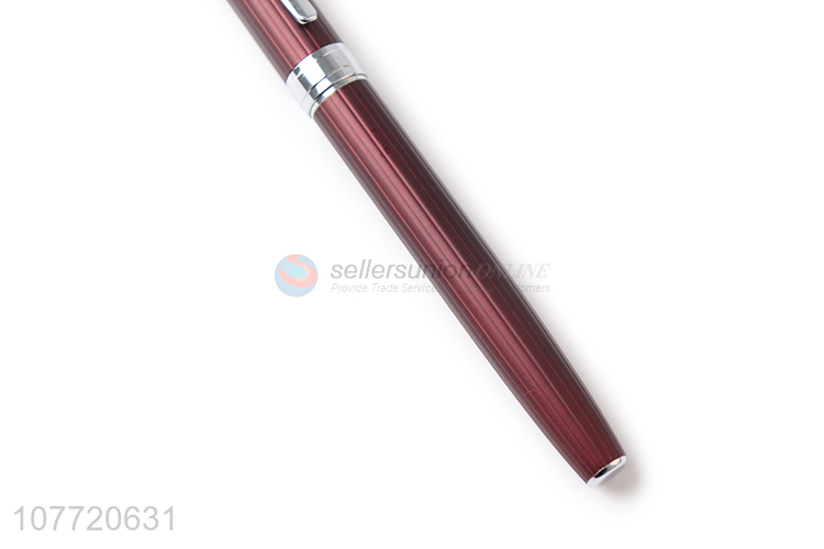 New products stationery luxury heavy metal ball pens for office