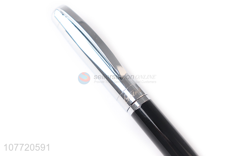 China manufacturer office and school supplies rotating metal ball-point pens