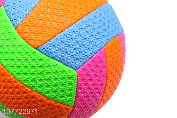 Wholesale toys pvc hemp surface woven volleyball for child