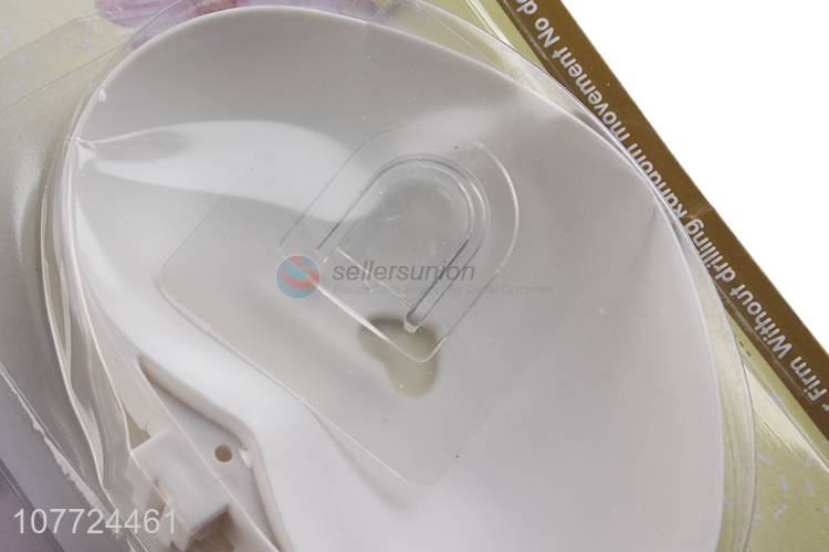 Wholesale heart shape wall mounted adhesive plastic soap dish soap holder