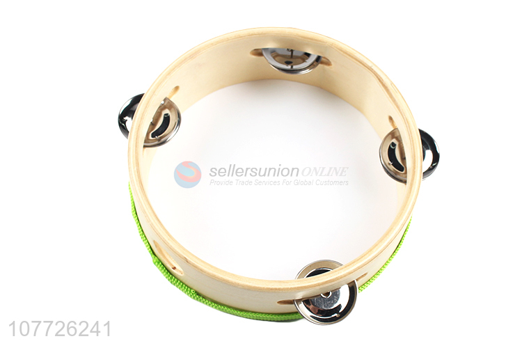 Wholesale tambourine children dancing props cartoon hand drum rattle