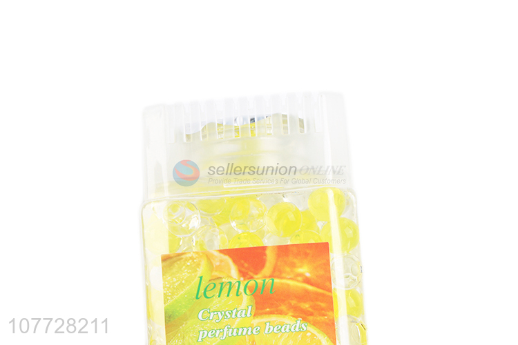 High-quality crystal fragrance beads air lemon flavor solid air freshener