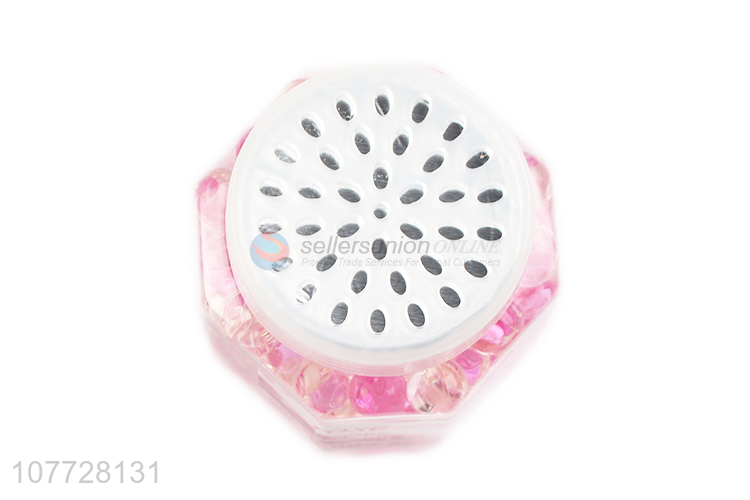 Low-priced household solid fragrance beads rose fragrance sanitary freshener