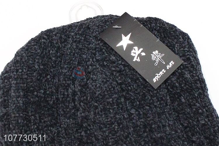 Recent products men winter cap men fleece lining beanie hat
