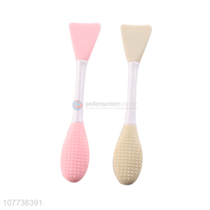 skin care personal applicator eco-friendly silicone mask brush facial cleaning brush