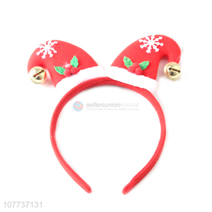 New arrival Santa bell hat headband party cosplay decoration