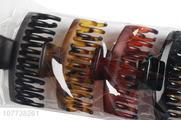 Simple Style Plastic Hair Claw Hair Clip Cheap Hairpin