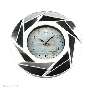 Custom Round Hanging Clock Modern Wall Clocks