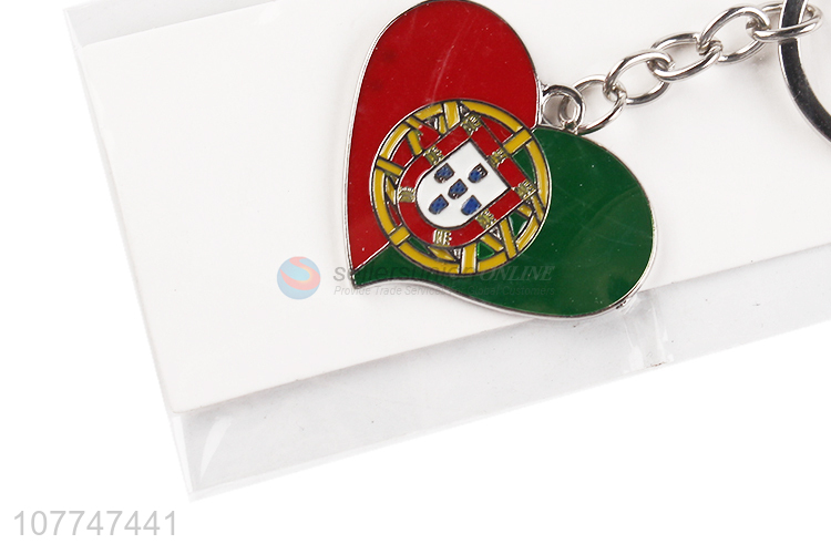 Good Quality Heart Shape Zinc Alloy Key Chain Cool Key Ring